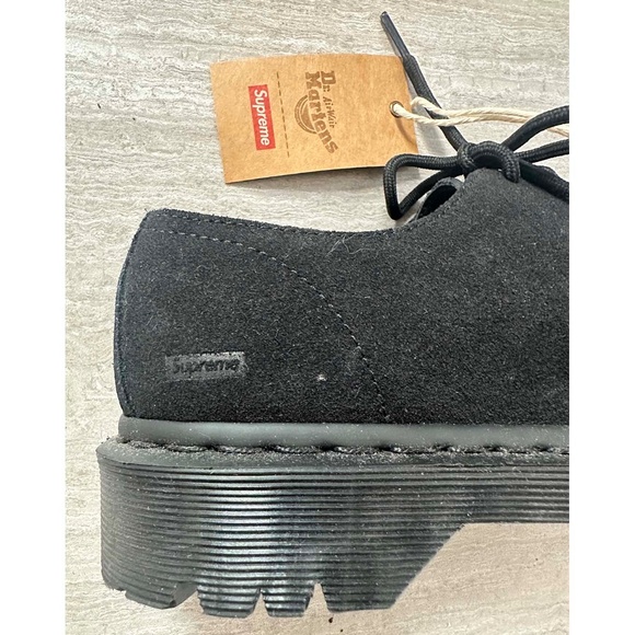 Supreme x Dr Martens: Ramsey Creeper shoes, black suede, eu 39, UNISEX - Picture 6 of 12